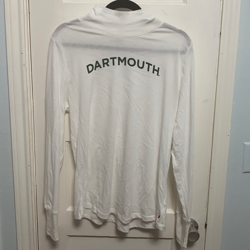League 91 Dartmouth white turtleneck